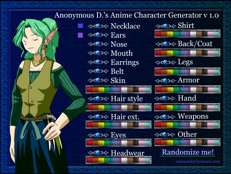 Anime Character Maker